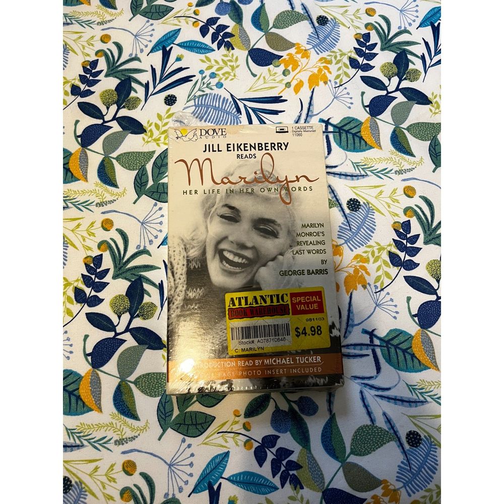 Jill Elkenberry Reads Marilyn Her Life in Her Own Words Cassette Marilyn Monroe